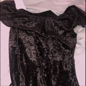 velvet bodysuit